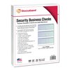 Docugard Security Paper Check, Blue/Green, PK500 04539